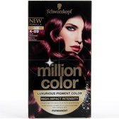 Schwarzkopf Million Color 4-89 - Haarverf