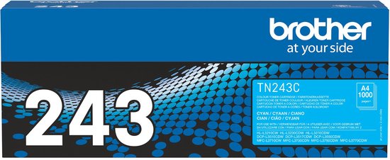 Brother TN-243C Cartouche de toner 1 pièce(s) Original Cyan