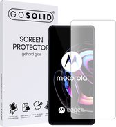 GO SOLID! Screenprotector geschikt voor Motorola Edge 20 pro gehard glas