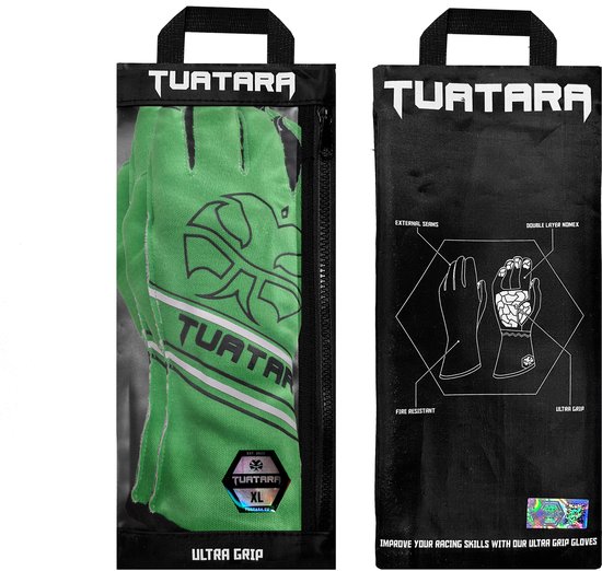 Tuatara - DOMINATOR - Ultimate Race handschoen - Ultra Grip - GRN - Large van Merkloos — afbeelding 5