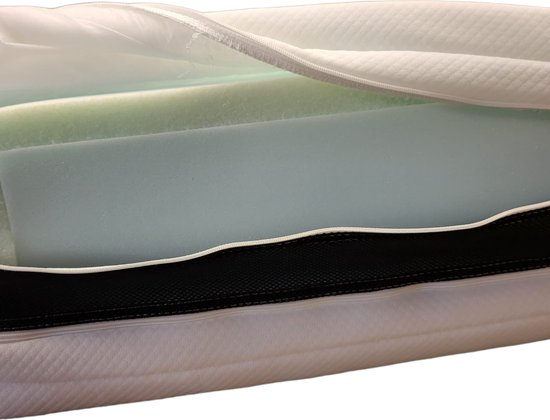 Omkeerbaar ergonomisch matras | 90 x 190 x 8 cm | Schuimmatras