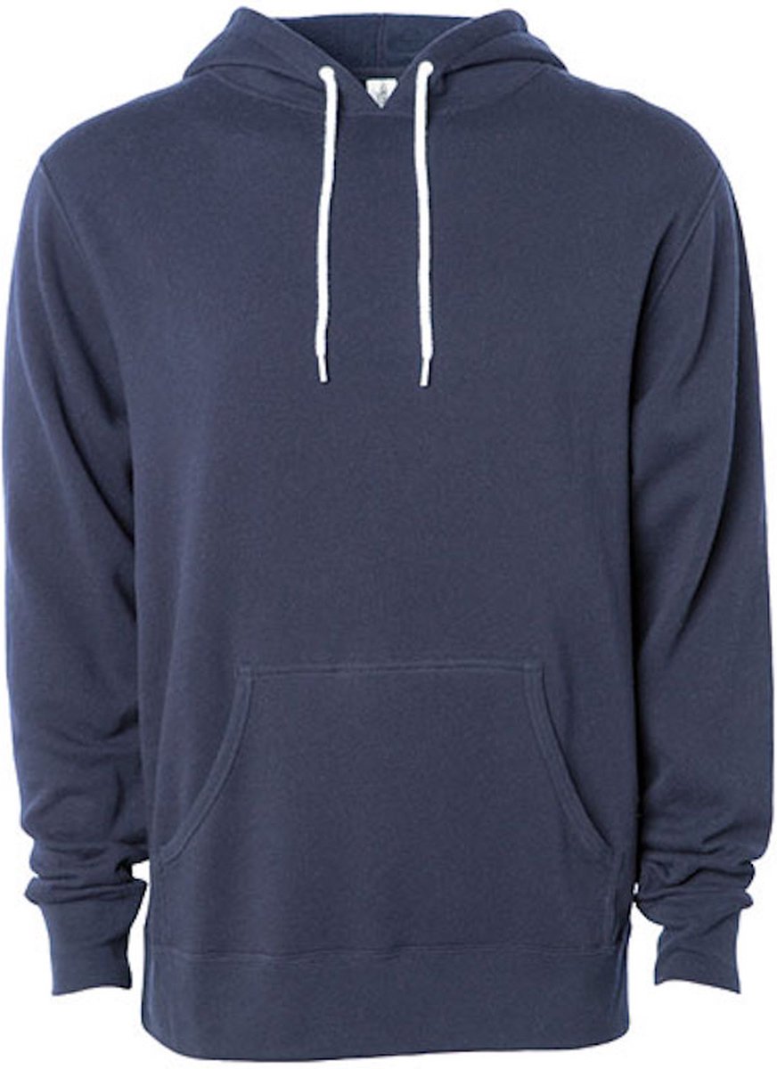 Independent Unisex Lightweight Hooded Pullover Classic XS Marineblauw
