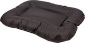 Lobbes ligkussen leatherlook zwart 110x85x5 cm