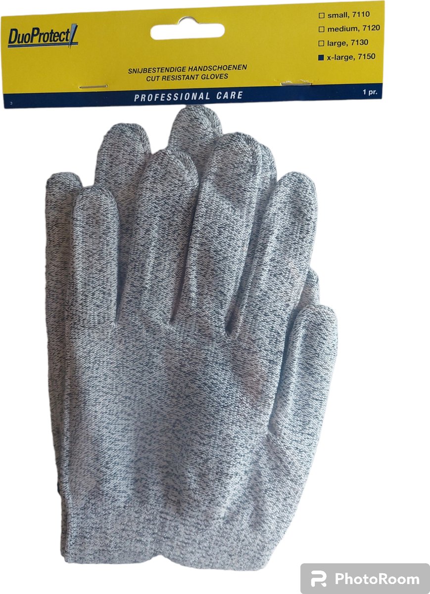 Goedkoopste DuoProtect Snijbestendige Handschoenen XL 1PR