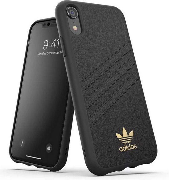 Coque Arrière Adidas 3-Stripes - Apple iPhone XR (6.1") - Zwart