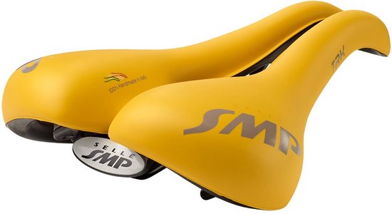 Selle SMP TRK Large - 272 X 177 Mm, Design Ergonomique, Canal Central Libre - Confort Vélo Route, VTT, Indoor