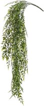 Kunstplant groene bamboe hangplant/tak 80 cm UV bestendig