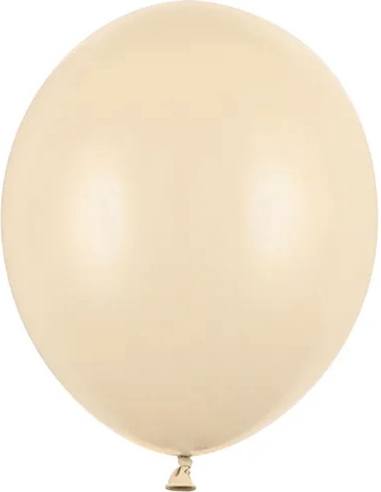 Ballonnen Pastel Alabaster | 30 centimeter | 100 stuks | creme | feest | ballon