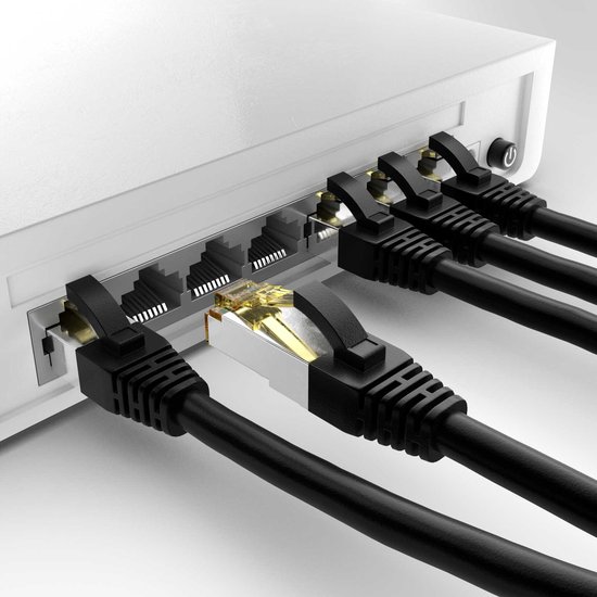 Câble réseau Goobay 1,5 m CAT6a-150 1,5 m noir