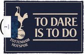 Deurmat Tottenham FC 'To Dare is to do' 40 x 60 cm