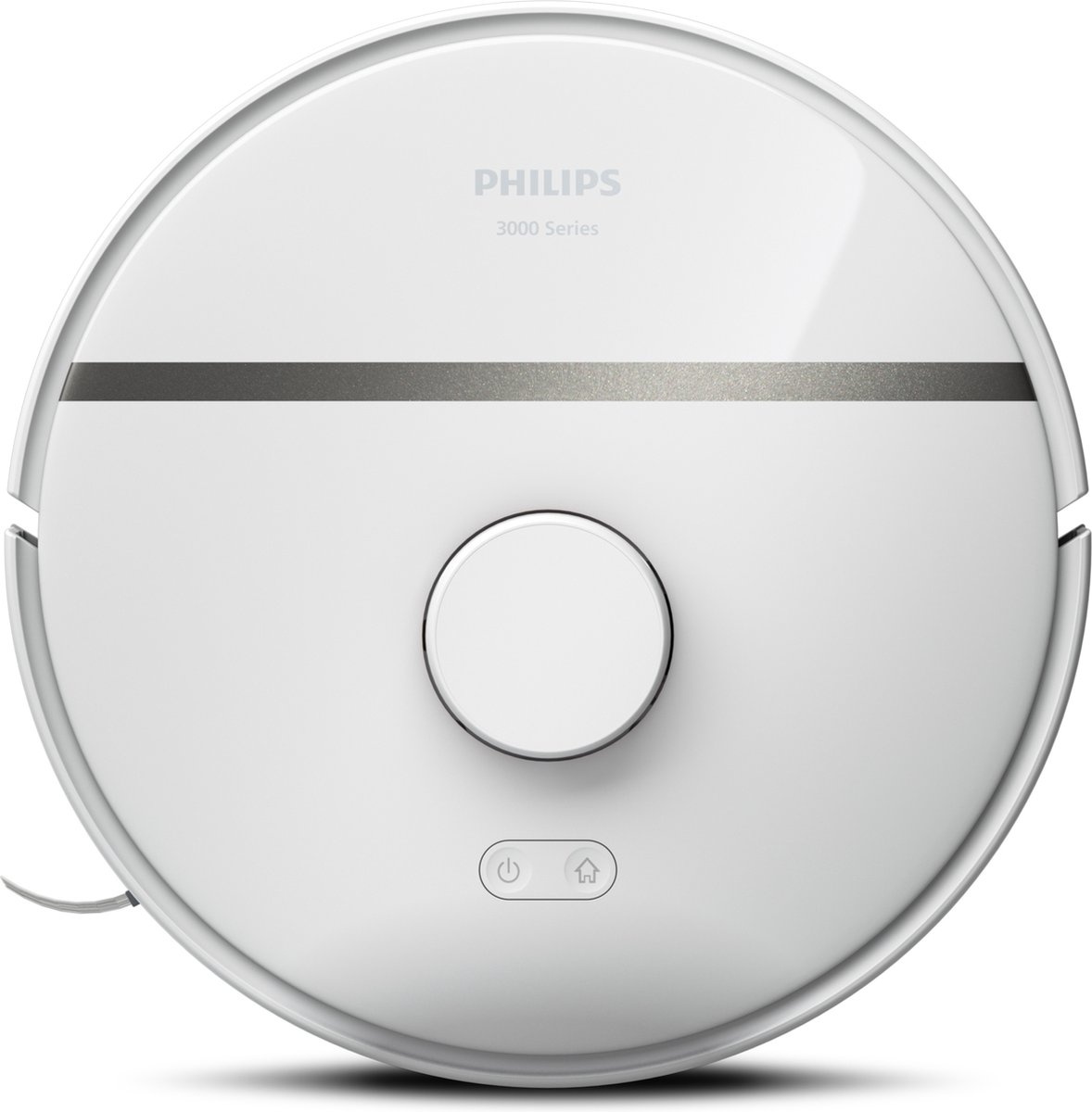 Afbeelding 3 van Philips HomeRun Aqua 3000 Series XU3000/02 - Robotstofzuiger met Dweilfunctie - Wit / Metallic - App Connected