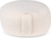 Bol.com MindBaas - Meditatiekussen - Eco - Wol - Wit - 15 x 33 cm (hoogte x diameter) - Yoga kussen aanbieding