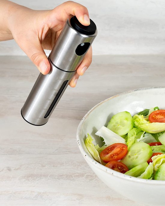 Olijfolie Sproeier voor Koken 100 ml Olie Spray Fles Veelzijdige Helder Glas voor Bakken Roosteren Grilling Keuken