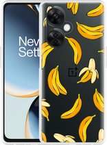 Cazy Hoesje geschikt voor OnePlus Nord CE 3 Lite 5G Banana