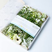 Bloomgift | Witte bloemen | Hét cadeau door de brievenbus