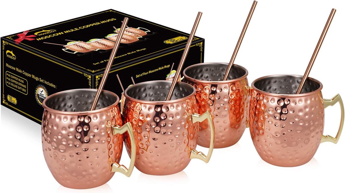 IRONABLE Verre Moscow Mule, 550mL