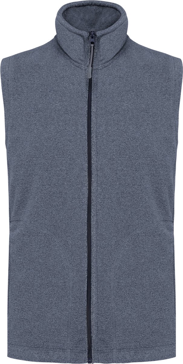 Fleecebodywarmer 'Luca' merk Kariban maat 4XL Navy Heather