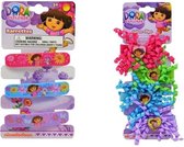 Nickelodeon - Dora Explorer - Haarclips - Haarspeld - Haaraccessoires - Set van 7 stuks - Meisjes.