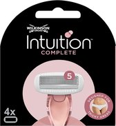 Wilkinson Sword - Intuition - Complete - Scheermesjes/Navulmesjes - 4 Stuks