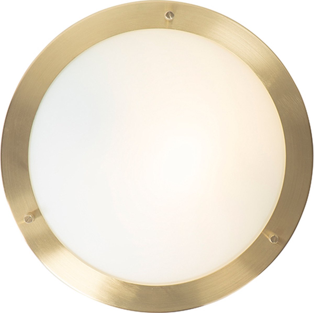 Plafoniera Da Soffitto Design Moderno In Acciaio – Qazqa Yuma 1 Luce, 310mm, IP44 Per Esterni E Interni