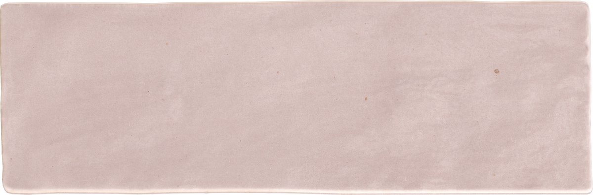 Wandtegel Casablanca Pink 6.5x20cm - Genuanceerd (Doosinhoud 0.5 m2) - Noha Tegels