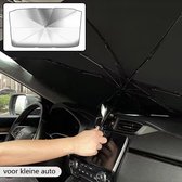 TDR - Zonnescherm / autoparaplu - Binnenkant Voorruit Auto - Opvouwbaar - Hitte en UV bescherming - 122 x 65 cm