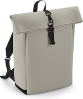 Matte PU Roll-Top Backpack BagBase - 12 Liter Clay