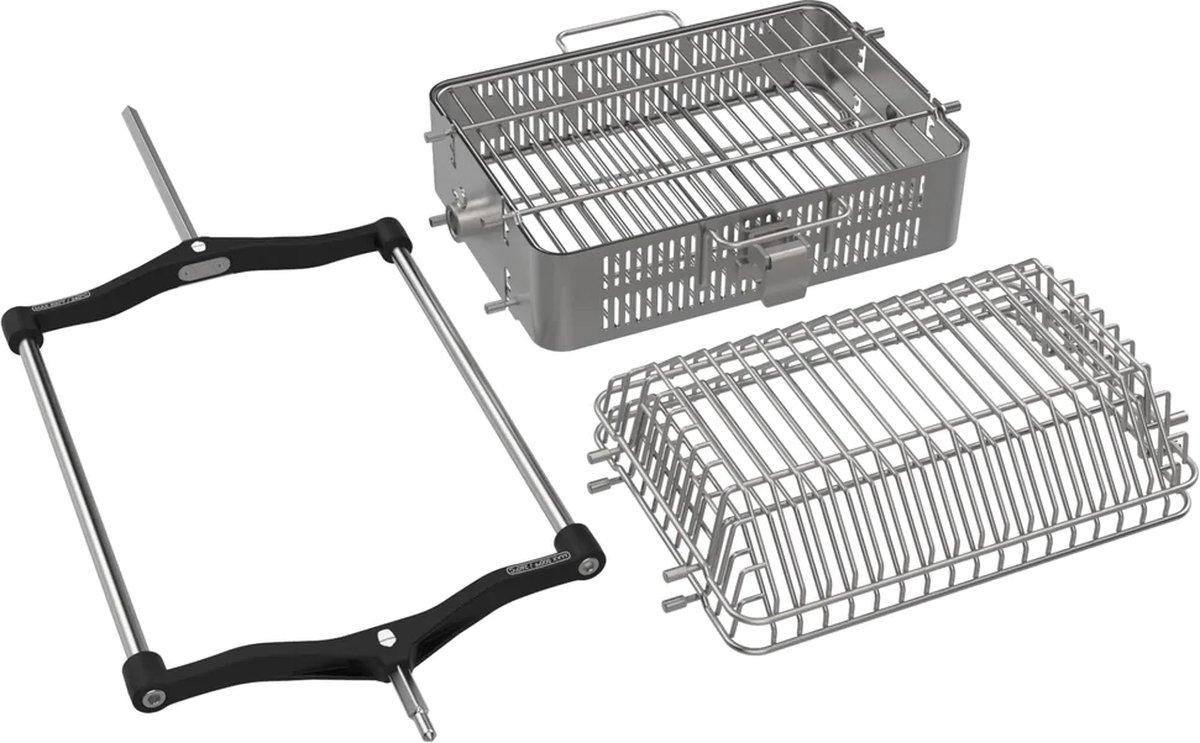 Kamado Joe Basket Set voor Joetisserie - Draaispit