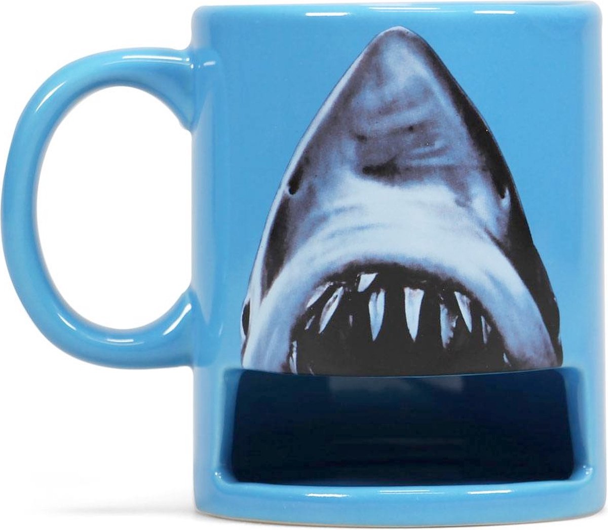 Half Moon Bay Jaws Mok/beker Mug with compartment for cookies Multicolours