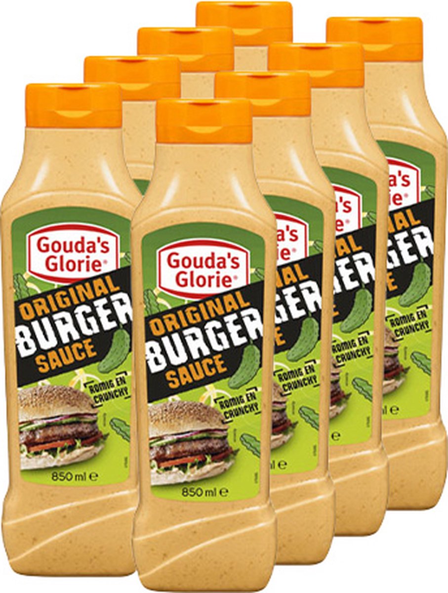 Gouda’s Glorie - Original Burger Sauce - 8x 850ml