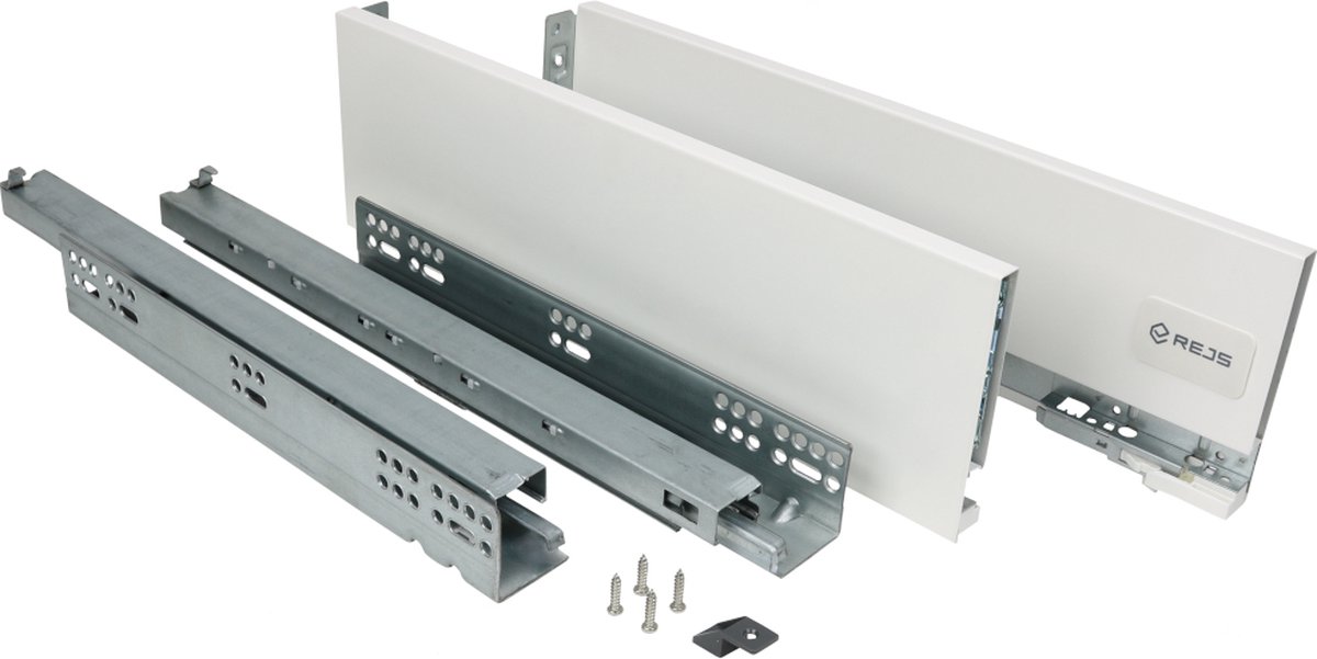 Strong Max Softclose, ladehoogte 121 mm Wit