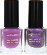 Max Factor Set 30 Mini Vernis à ongles - 2 x 4,5 ml (lot de 2)