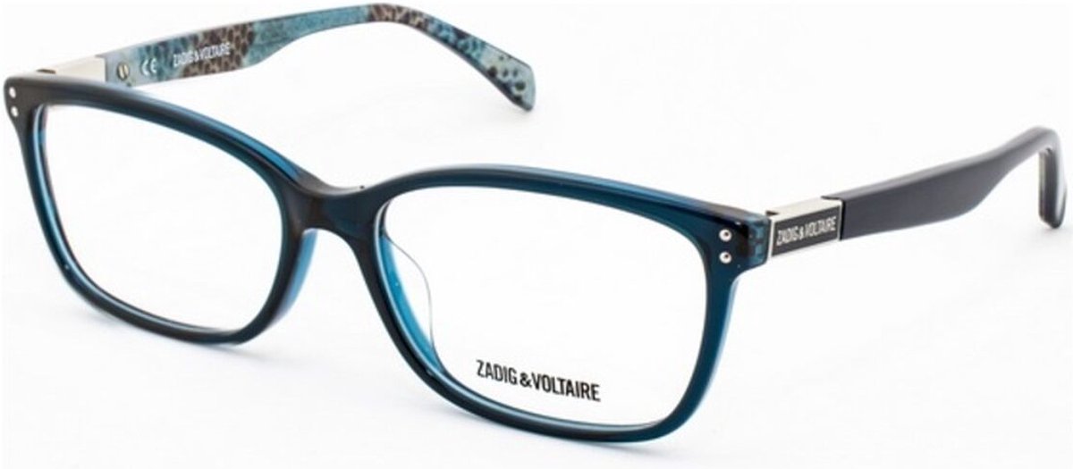 Ladies'Spectacle frame Zadig & Voltaire VZV124-0J24 (Ø 54 mm) Blue (ø 54 mm)