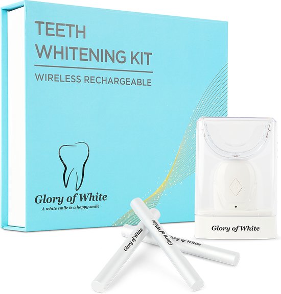 Glory of White Tandenbleker Premium - Professionele Tandenbleekset - Wittere Tanden - Tanden Bleken - Teeth Whitening - Tandenblekers - Zonder Peroxide
