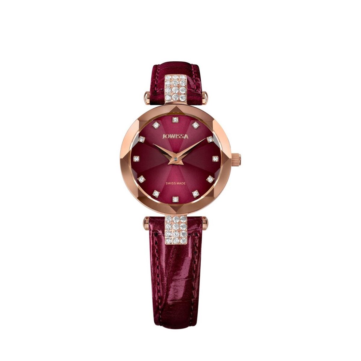 Jowissa - J5.771.S - Polshorloge - Dames - Quartz - Facet Strass