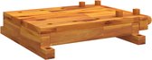 Bol.com vidaXL - Tafelwerkbank - met - bankschroef - 52x44x95 - cm - massief - acaciahout aanbieding