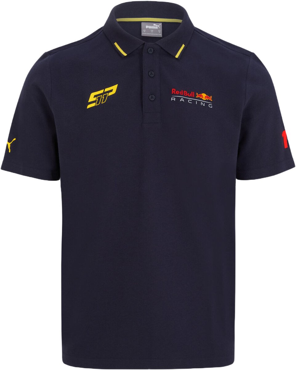Red Bull Racing F1 - Sergio Perez - Polo-Shirt - Navy - Maat XL - Formule 1