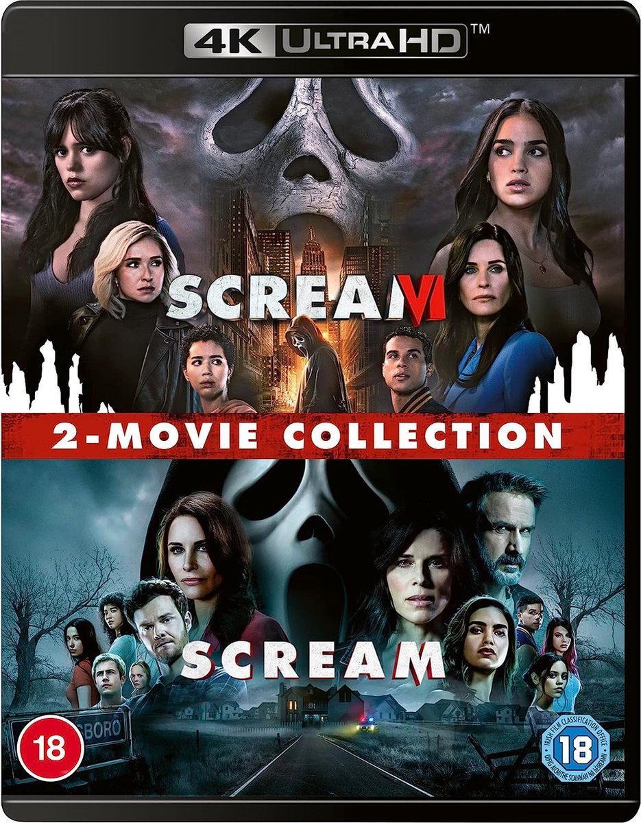 Scream 5 + 6 - 4K UHD - Import met NL OT