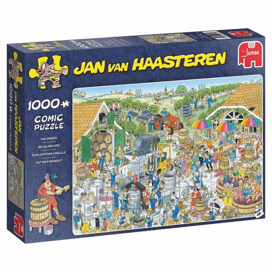 Jan van Haasteren De Wijngaard puzzel - 1000 stukjes - Jan van Haasteren