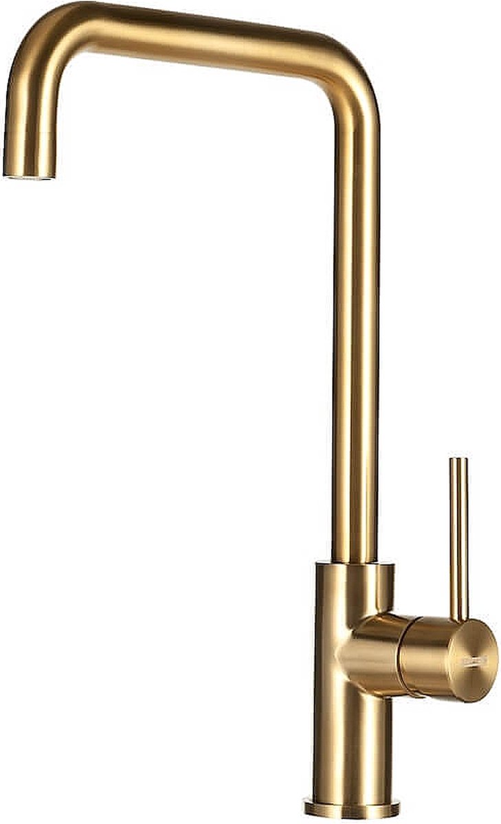 Lorreine Medway Gold Eenhendel Keukenmengkraan Goud