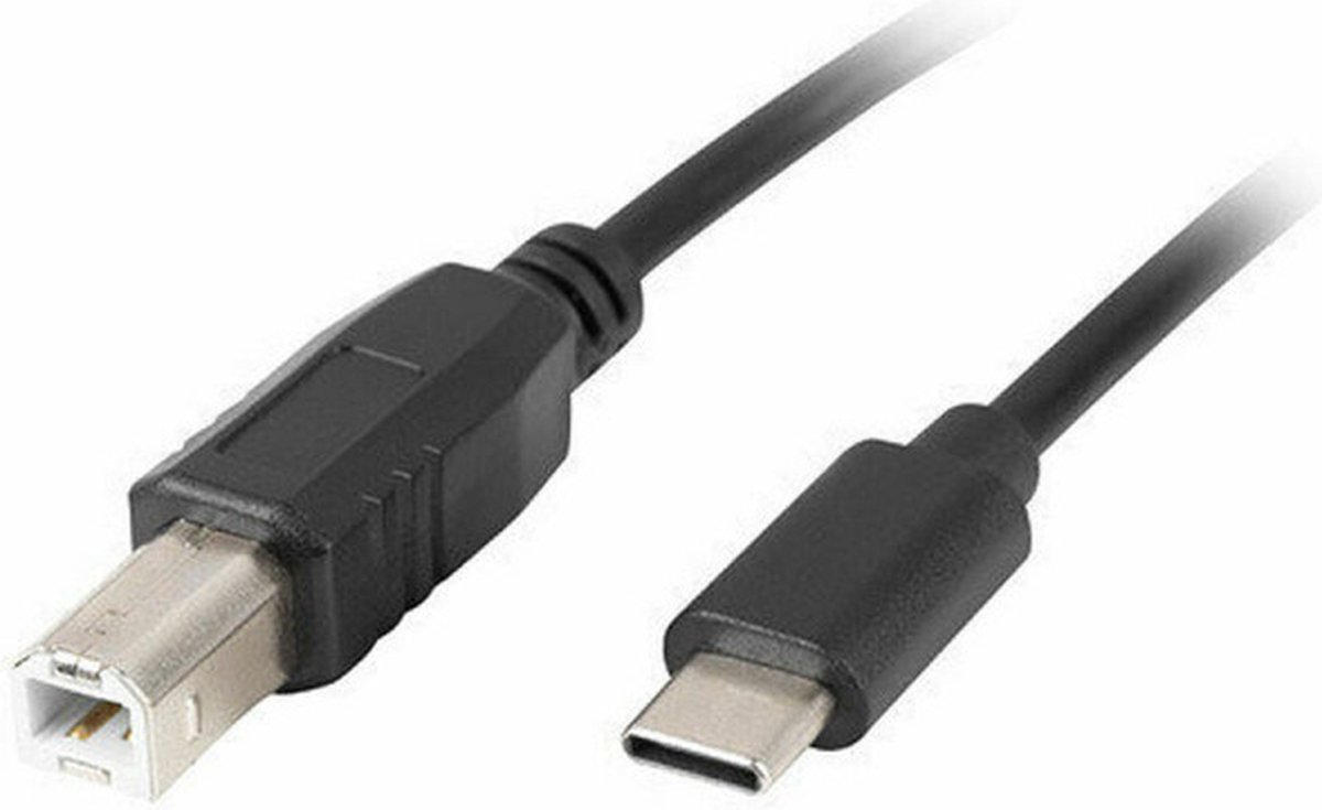 Cable USB C Lanberg CA-USBA-13CC-0030-BK 3 m Black
