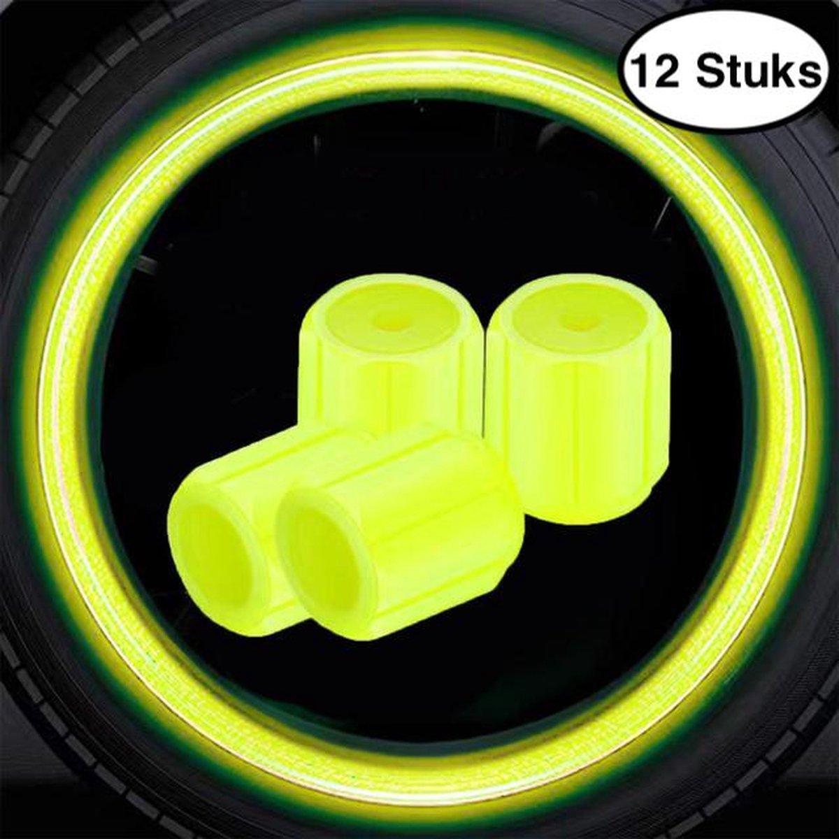 lichtgevende ventieldopjes auto