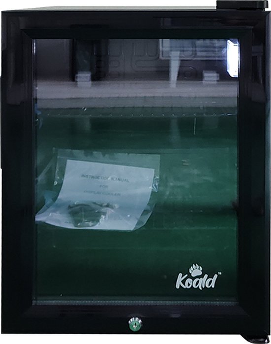 Horeca koelkast: Koald SC52-BK-NL-KO - Mini koelkast - 52 Liter - Horeca - Met Glazen Deur - Zwart, van het merk Koald