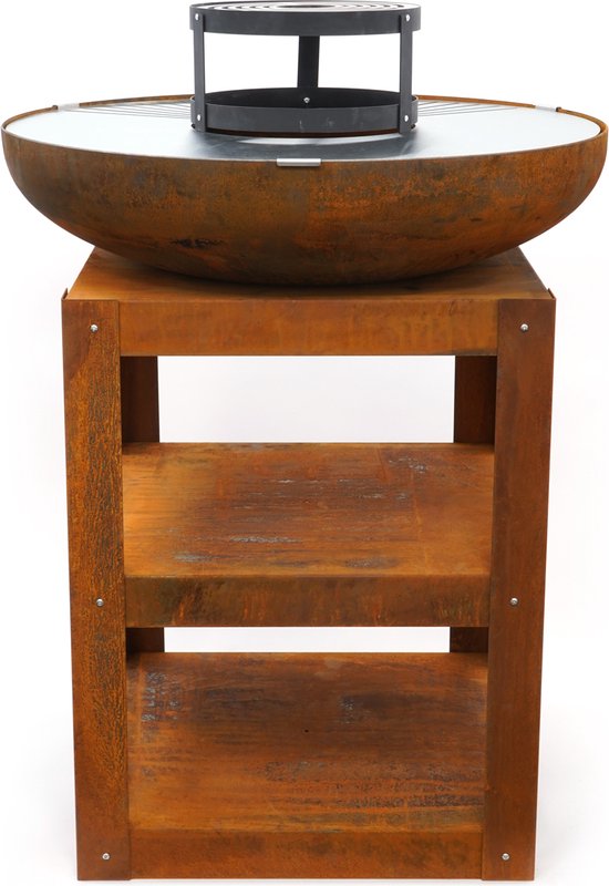 HEAT Outdoor Living Turret Grill voor Bakka - Staal - 30x30x16 cm van HEAT Outdoor Living — afbeelding 4