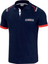 Sparco Martini Racing Polo - Maat XL - Marineblauw - Formule 1