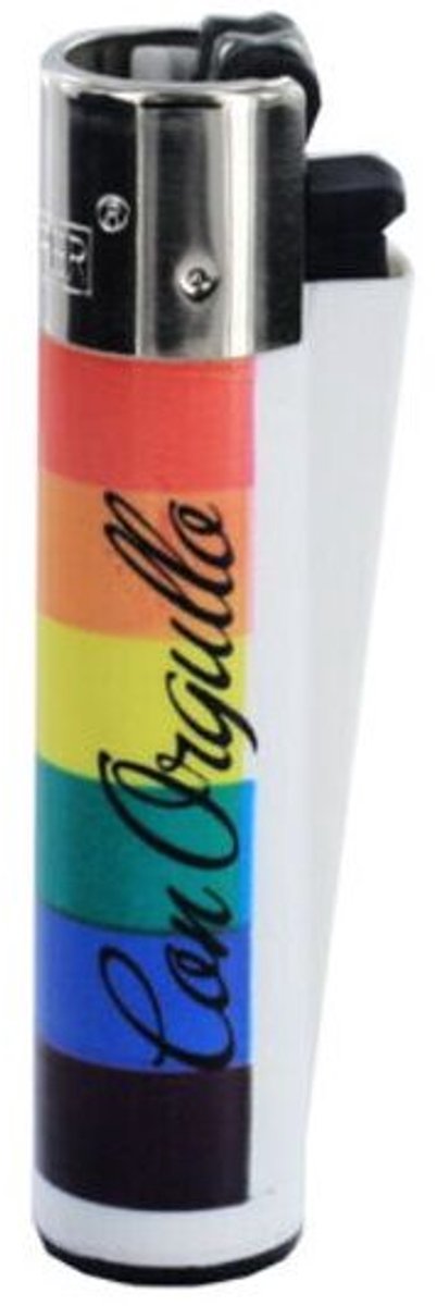 LGBT Flag Lighter Con Orgullo