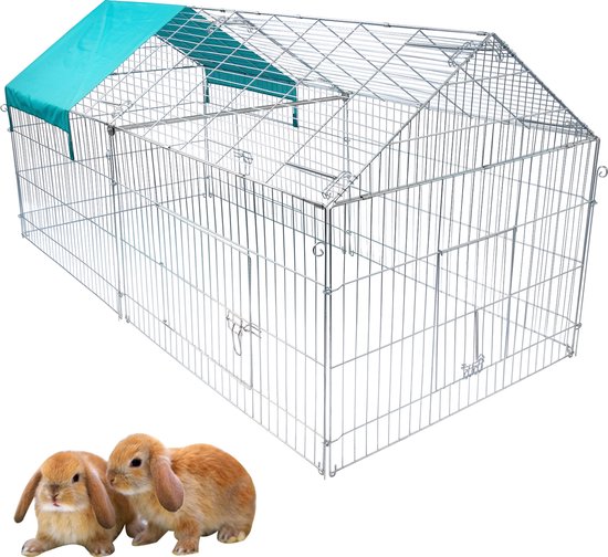 dierenren-buiten-ren-voor-konijn-cavia-puppy-ren-voor-dieren