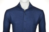Eden Valley overhemd donkerblauw geruit - 4344