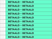 CombiCraft Standaard Bedrukte Polsbandjes BETAALD - Turquiose - 50 stuks