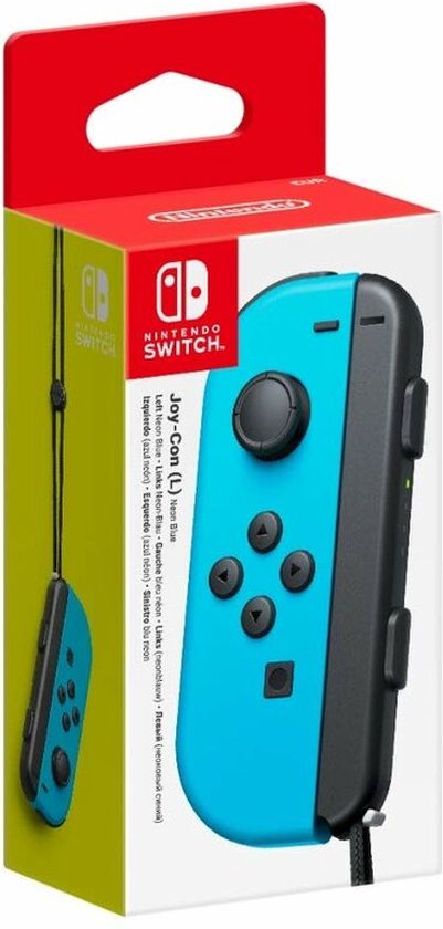 Nintendo Switch Joy-Con Bleu Bluetooth Manette de jeu Analogique/Numérique Nintendo  Switch | bol.com